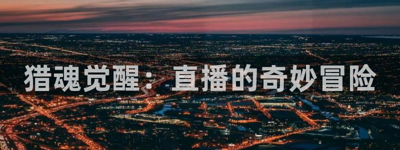 833足球直播比赛在线观看：猎魂觉醒：直播的奇妙冒险